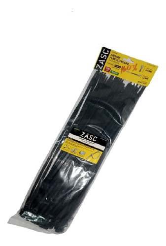  Tirrap Amarre Plastico 5.2x350 Negro 100 Pzs