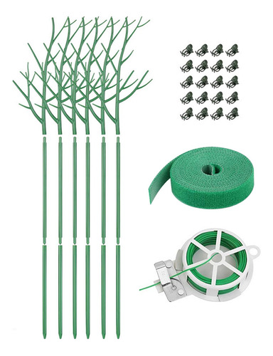 Kit De Estacas Para Plantas Enrejadas, 39,7 Pulgadas 100 Cm