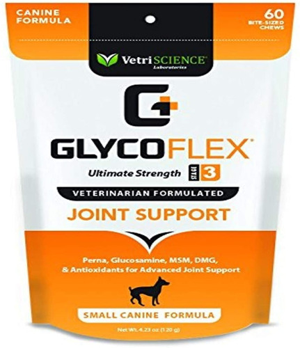 Vetriscience Glycoflex Suplemento Articulacion Raza Pequeña