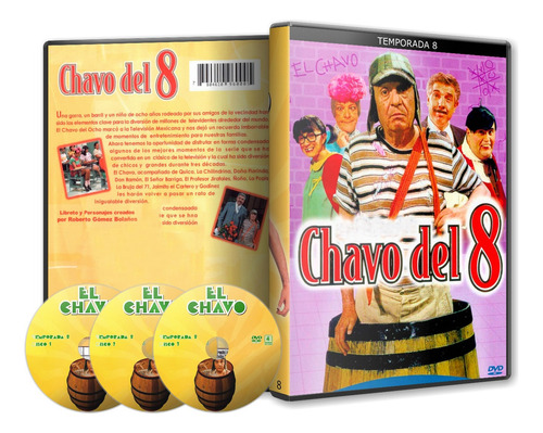 El Chavo Del Ocho 8 Serie Completa En Dvd