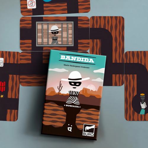 Bandida Juego De Cartas Cooperativo Solitario Familiar Buró