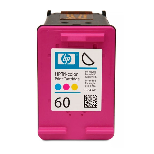 Imagen 3 de 6 de Cartuchos Hp 60 Color Originales Hp F4280 4480 Cc643wl