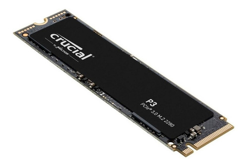 Imagen 3 de 8 de Disco sólido interno Crucial CT1000P3SSD8 1TB negro