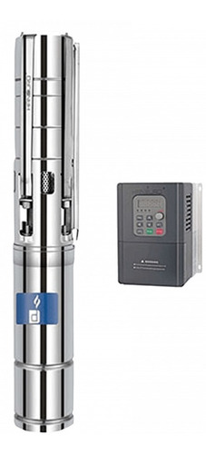 Bomba Solar Sumergible Pozo Profundo 100mts Full Inox