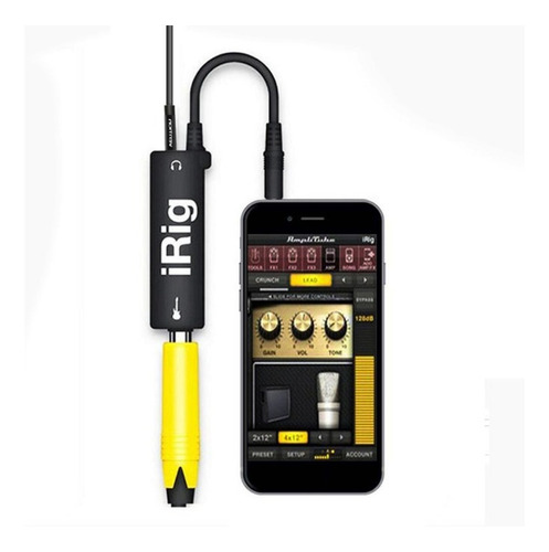 Interfaz Irig Ampliador De Guitarra Y iPhone + Regalo