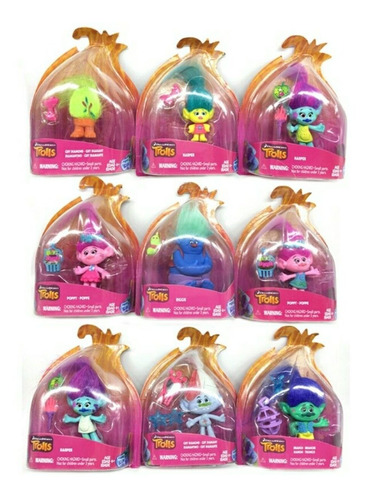 Figuras Trolls Originales Hasbro + Regalito