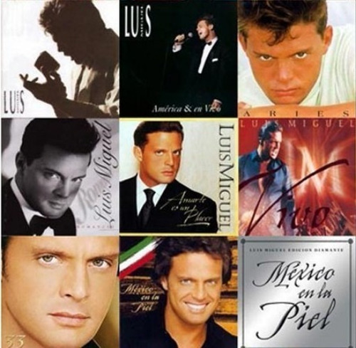 Luis Miguel: Discografía Completa En Digital 320