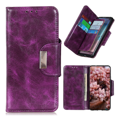 Funda De Piel Para Alcatel 1l (2021)