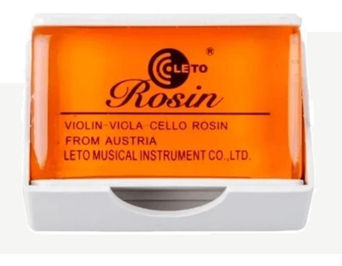 Resina Para Violin Viola Cello Rosin Leto De Calidad