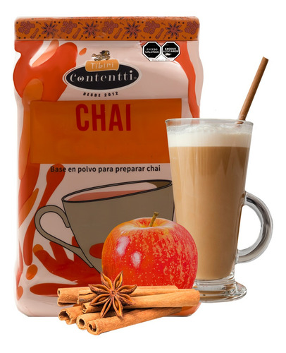 Te Chai Extracto De Especias 1 Kg Sabor Chai Verde