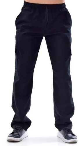 Calça Skatista Cargo Sarja Brim Street Sk8 Pronta Entrega
