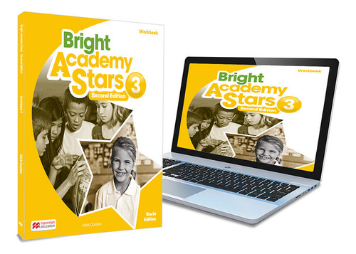 Libro Bright Academy Stars 2nd 3 Ab Epk - Macmillan E.l.t.