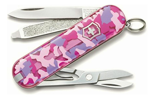 Victorinox Swiss Army Classic Rosa Sd Navaja De Bolsillo