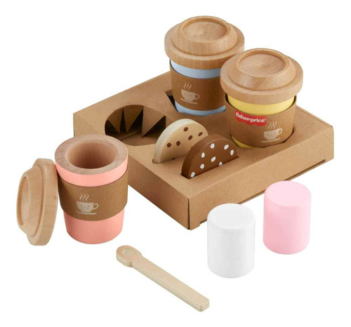 Fisher-price Juguete Set Mi Primer Capuchino De Madera