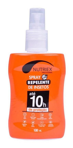 Repelente De Insetos Spray 10h 100ml 61838 Nutriex