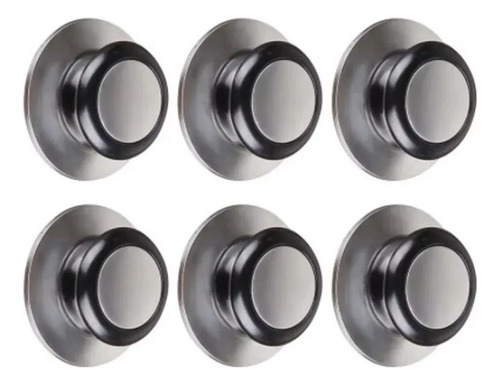 6pcs Olla Resistente Al Calor Tapa Perilla Cocina Utensilios