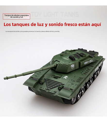 Vehículo De Juguete Tipo 99 De Army Green Inertia China