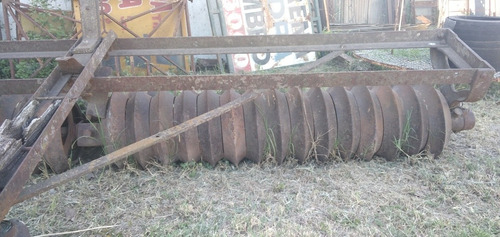 Antigua Herramienta De Agricultura Campo Rolo Doble 60 Disco (Usado)