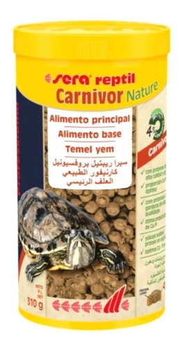 Alimento Para Tortugas Reptil Carnívor/ Fauna Salud