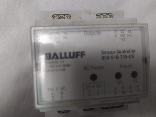 Balluff Bes 516-705-u5 Controlador 115vac, 24vdc Industrial