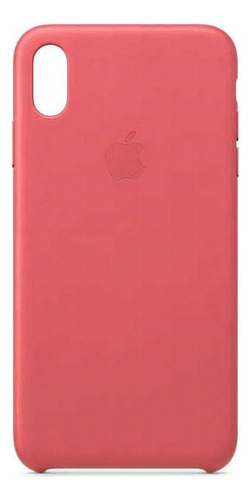 Capa Protetora iPhone XS Max Couro-pedônia Apple Mtex2zm Cor Rosa-pedônia