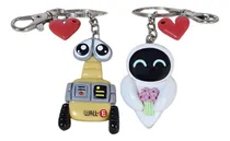 Comprar Llaveros Wall-e Y Eva Porcelana Fría