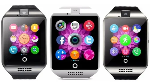 Smartwatch pantalla curva gadgets one negro q18 sale