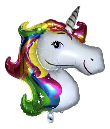 Pack 20 Globo Unicornio Gigante Metalico Fiesta Pony