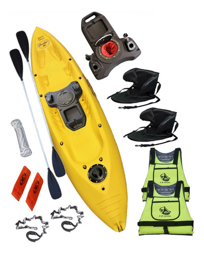 Kayak Sportkayaks Sk Familiar Triple Pesca Full Rba Outdoor