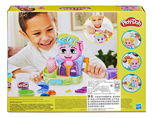 Brinquedo para massa e plastilina Play-Doh Peluquería Con Estilo de peluquería - multicolor