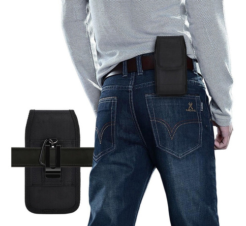 Vertical Funda Clip Lleva Caso Bolsa De Cinturón Para iPhone