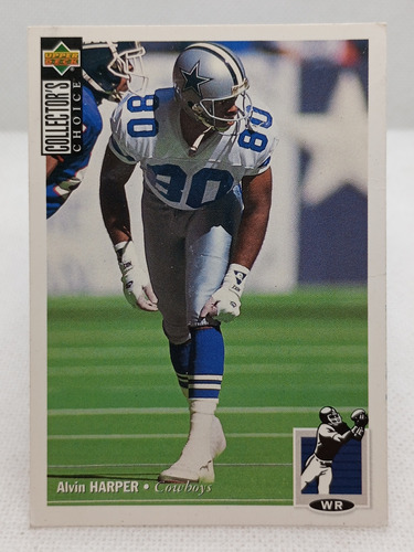 Tarjeta Alvin Harper Nfl Cowboys Upper Deck 1994 # 328