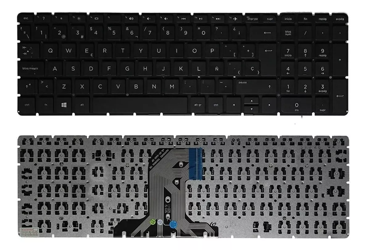 Tercera imagen para búsqueda de teclado hp 15