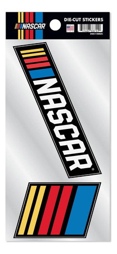 Nascar Double Up Decal Sticker With Team Phrase, 9  X 4...