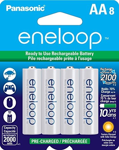 Baterias Recargables Precargadas Aa Eneloop Panasonic 2100 N