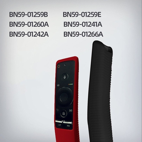Imagem 3 de 6 de Capinha De Silicone Para Controle Remoto Tv Samsung + Brinde