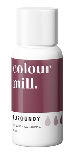 Colorante Colour Mill 20ml Liposoluble - Burgundy
