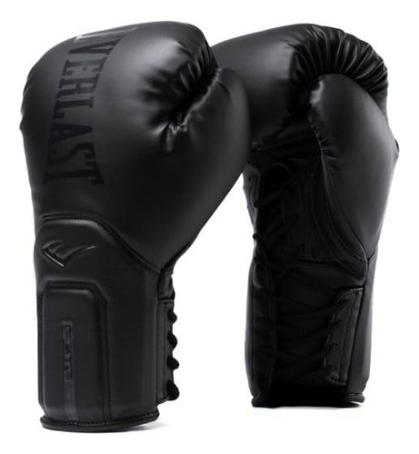 Everlast Elite 2 Pro Guantes De Boxeo Con Cordones Negro 16.