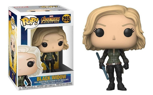 Funko Pop! Marvel #295 Infinity War Black Widow Nortoys
