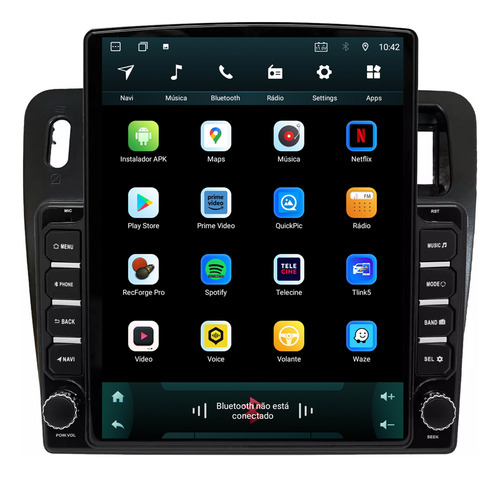 Central Multimidia Tesla Pajero Tr4 9,7p Octacore 4gb 64gb