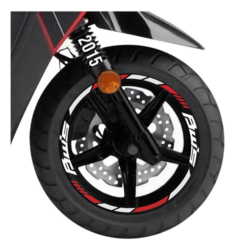 Stickers Reflejantes Para Rin De Moto Yamaha Bws Nid 2015