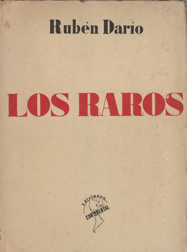 Los Raros Ruben Dario Yf