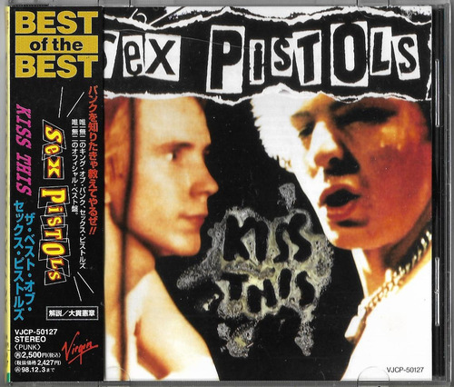 Sex Pistols Cd Kiss This Cd Japones Japan Obi Como Nuevo