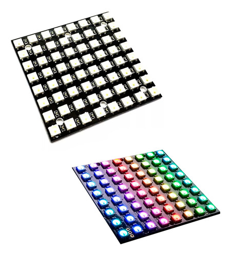 Neopixel Matriz Cjmcu 8x8 Ws2812 5050 Rgb Led 