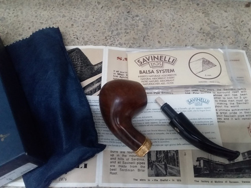 Imagen 5 de 8 de Pipa Tradicional Savinelli Tevere Liscina