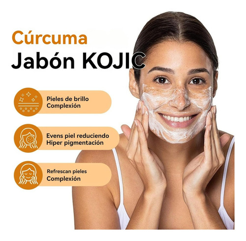 Jabón Jabón De Cúrcuma - Jabon De Curcuma, Jabon De Curcuma