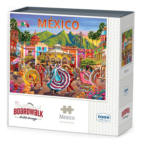 Mexico By Boardwalk - Rompecabezas De 1000 Piezas