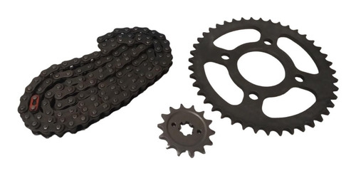 Kit De Sprocket Y Cadena Bajaj Original Para Bm 150 Disc 125