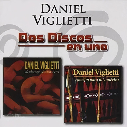 Cd Daniel Viglietti Dos Discos En Uno Open Music V-
