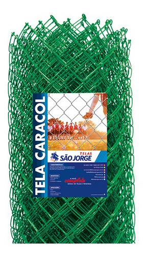 Tela Caracol Pvc 2  Fio 16 Rl 15x1,20m